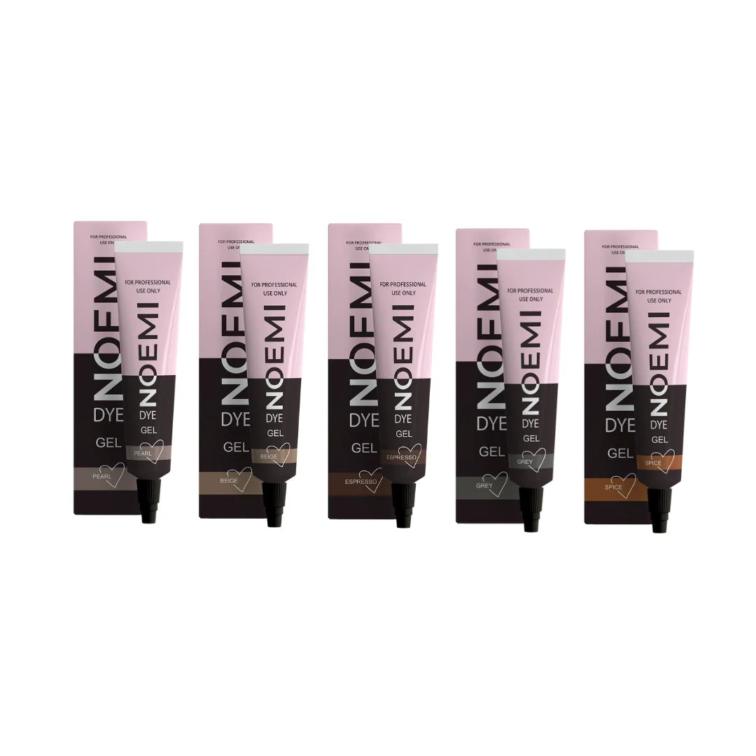 NOEMI New Formula Hybrid Liquid Brow Dye Gel KIT (5 Shades Only)