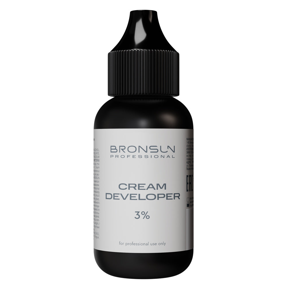 bronsun cream developer 3%- NEW FORMULA