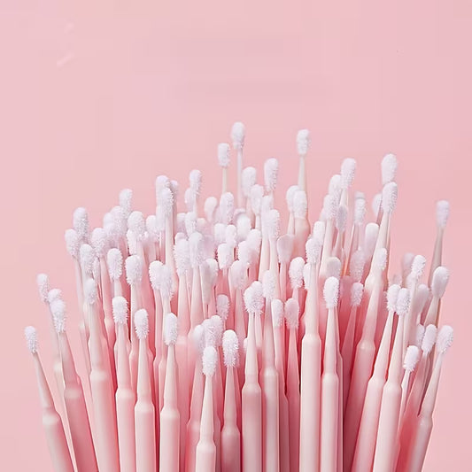 Disposable Micro Brush Light Pink - 100pc