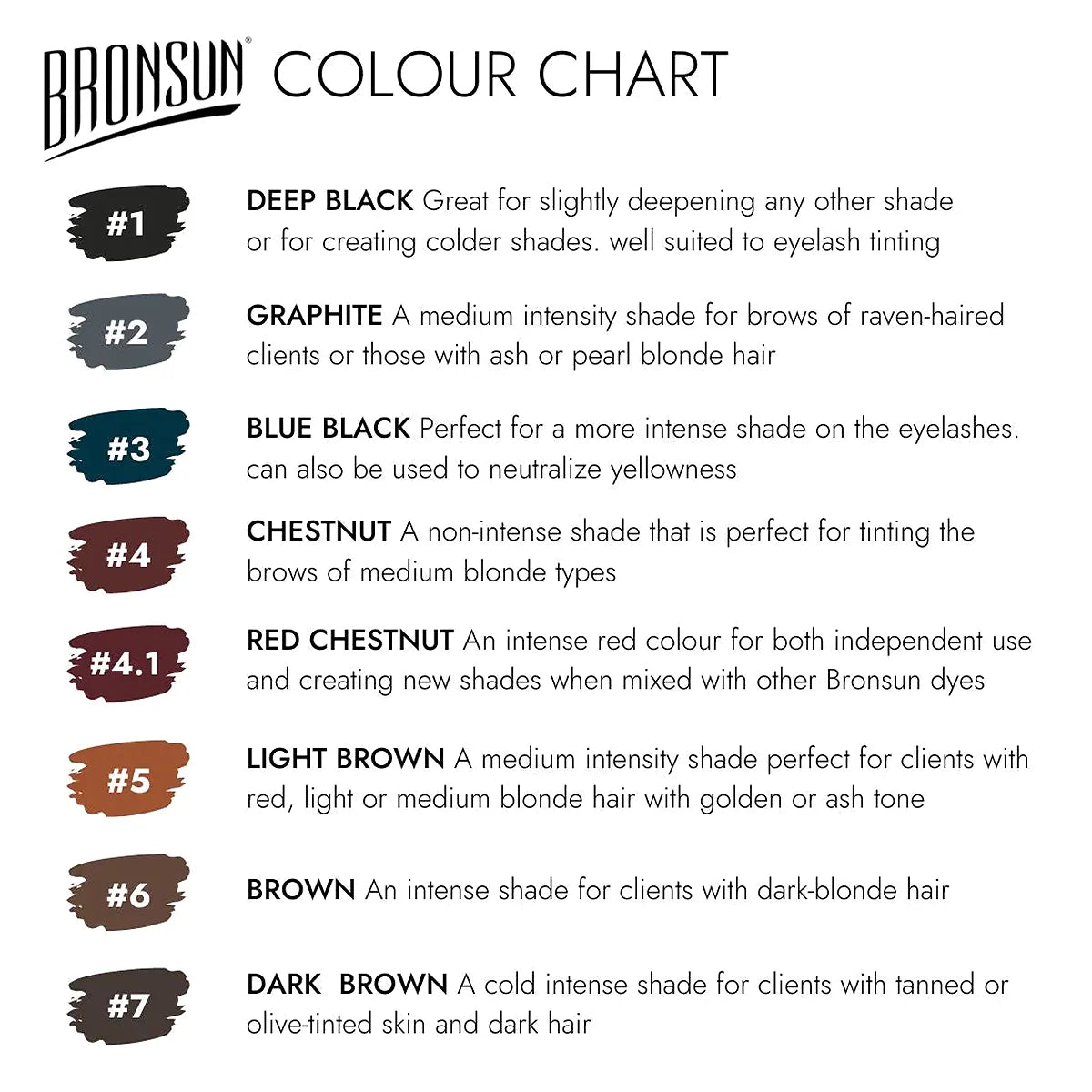 BRONSUN GEL DYE (individuals)