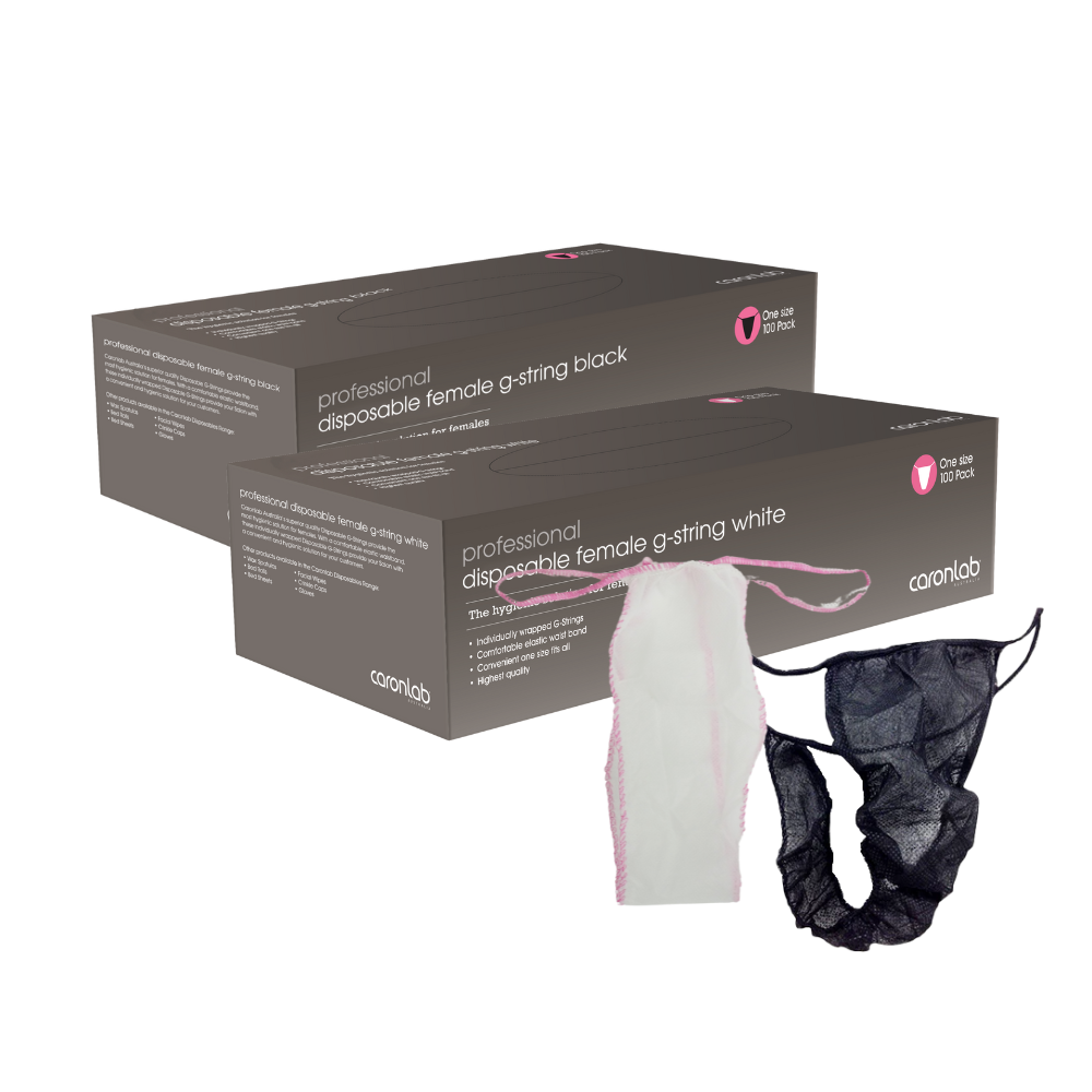 GSTRING WOMEN WHITE 100PK