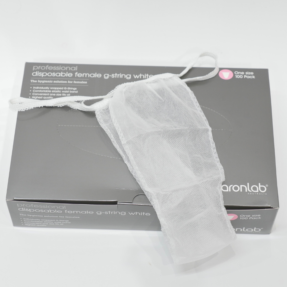 GSTRING WOMEN WHITE 100PK