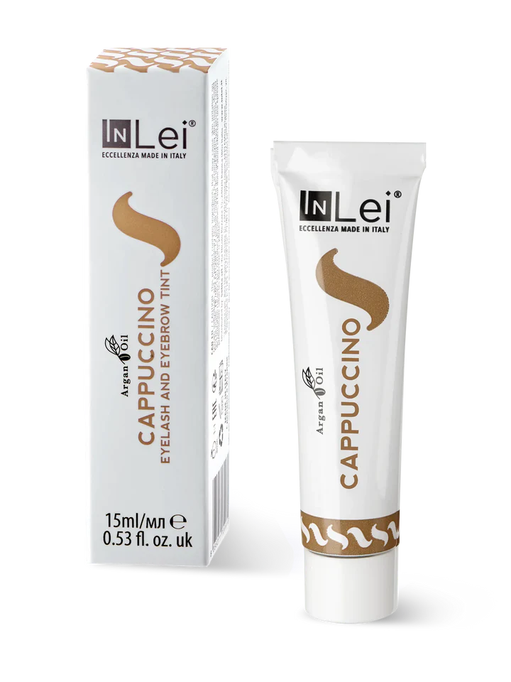 InLei "CAPPUCCINO" EYELASH AND EYEBROW TINT WITH ARGAN OIL 15ML