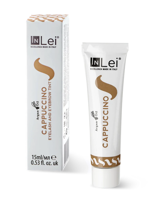 InLei "CAPPUCCINO" EYELASH AND EYEBROW TINT WITH ARGAN OIL 15ML