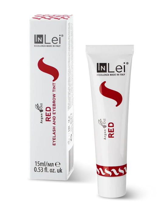 InLei "RED" EYELASH AND EYEBROW TINT WITH ARGAN OIL 15ML