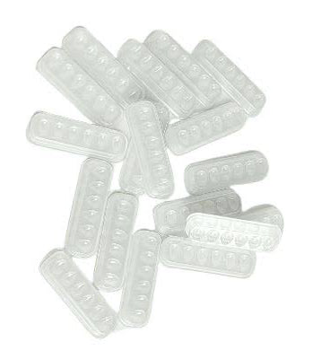 Clear Disposable Adhesive Tray - 10pc